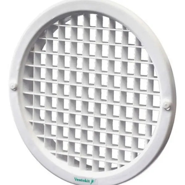 Grade Grelha Ventilação Redonda 200mm C/ Tela Westaflex