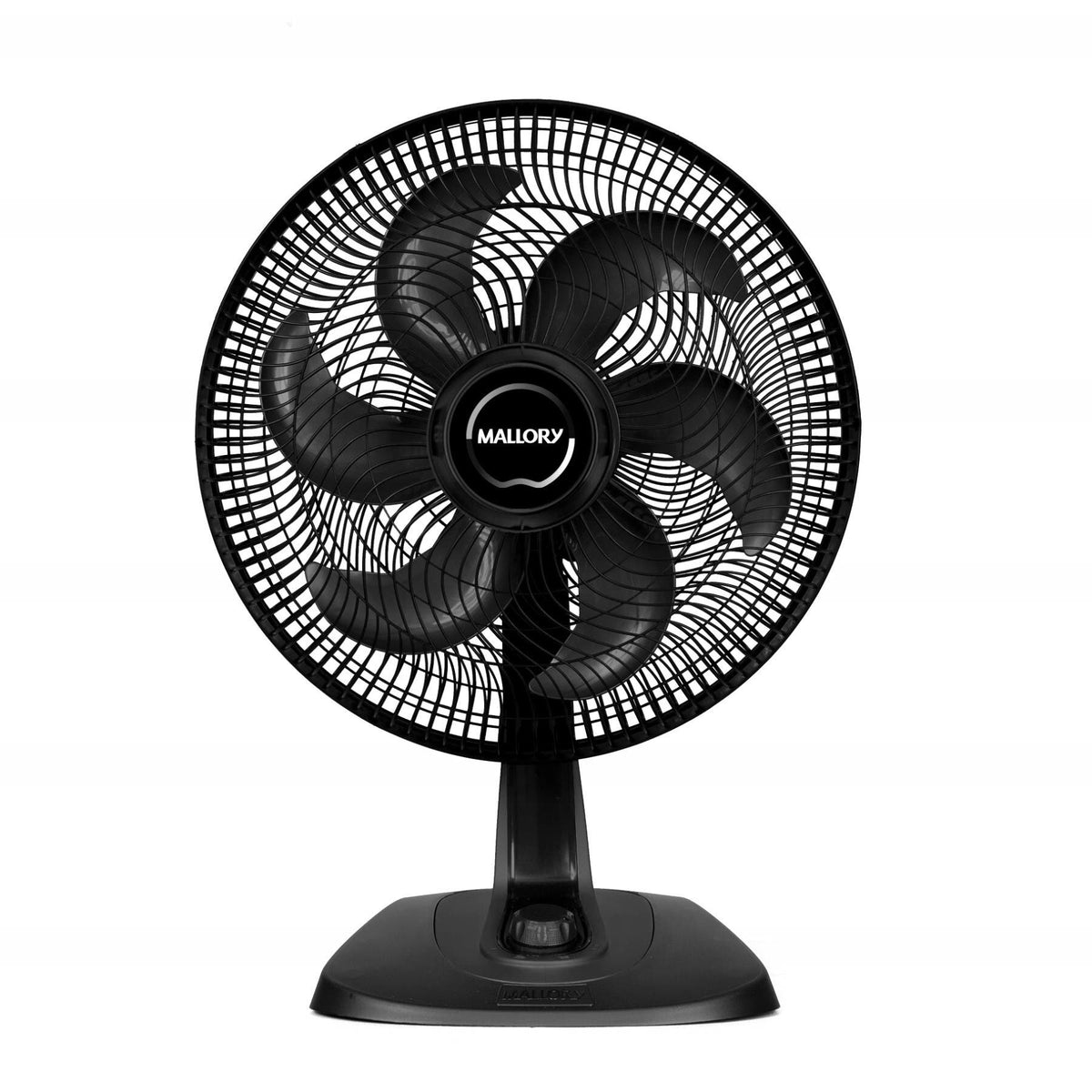 Ventilador de Mesa e Parede Mallory Turbo Fresh 40cm 6 Pás 126W Preto 220V