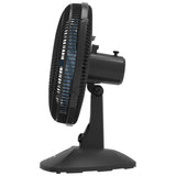 Ventilador de Mesa Cadence Eros Turbo VTR409-220 6 Pás 126W Preto/Azul 220V
