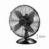Ventilador de Mesa Spirit Retrô 40cm 4 Pás 60W Chumbo 220V