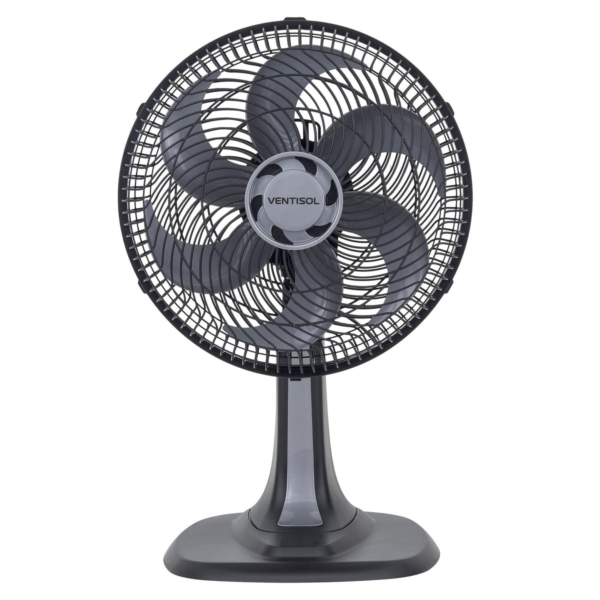 Ventilador de Mesa Ventisol Turbo 30cm 6 Pás 52W Cinza 220V