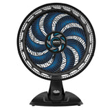 Ventilador de Mesa Arno X-treme 9 40cm 9 Pás 160W Preto e Azul Escuro 127V